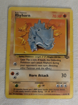 Pokemon TCG WOTC Vintage Card | Base | Jungle | Fossil | 1995-1998 CMN+ Lot 807A - Image 5