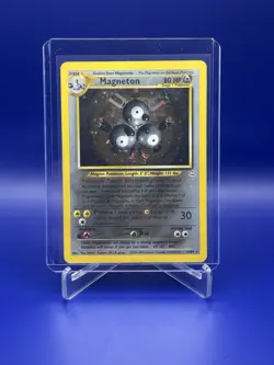 Pokemon Magneton Holo Rare Neo Revelation 80 HP 10/64 The Pokemon Company - Image 1