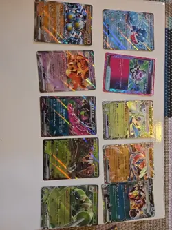 Pokemon Lot Of 10 EX Holos - Image 1