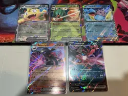Pokemon TCG-Perfect Order Mega Ex/Ex Lot (12) NM Meowth Zygarde Lapras Starmie - Image 1