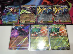Pokemon TCG-Perfect Order Mega Ex/Ex Lot (12) NM Meowth Zygarde Lapras Starmie - Image 2