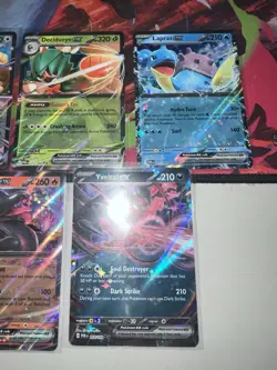 Pokemon TCG-Perfect Order Mega Ex/Ex Lot (12) NM Meowth Zygarde Lapras Starmie - Image 4