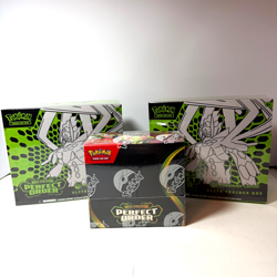 Pokemon Perfect Order Booster Box + Pokemon Center Elite Trainer Box ETB x2 New - Image 1