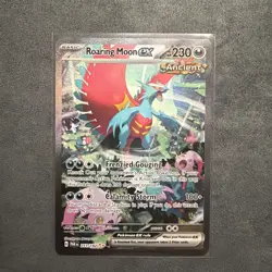 Roaring Moon ex 251/182 Special Illustration Rare Paradox Rift Pokemon - QTY - Image 1
