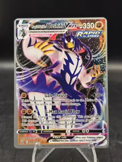 Pokemon TCG Rapid Steike Urshifu VMAX 2022 World Championships 088/163 NM - Image 1