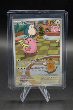 Pokemon Chansey Illustration Rare SV06: Twilight Masquerade 187/167 NM VLP ++ - Image 5