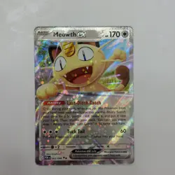 Meowth ex Pokemon Me03: Perfect Order Holo 062/088 NM - Image 1