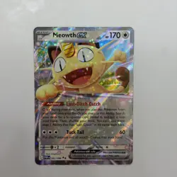 Meowth ex Pokemon Me03: Perfect Order Holo 062/088 NM - Image 2