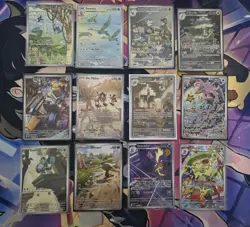 Pokemon TCG Lot of 12 IRs - Mixed Sets - Image 1