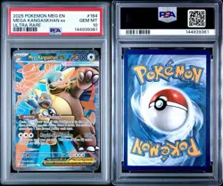 2025 POKEMON MEG EN-MEGA EVOLUTION ULTRA RARE #164 MEGA KANGASKHAN EX PSA 10 - Image 2