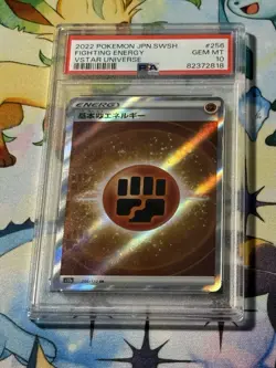 Fighting Energy 256/172 PSA 10 GEM MINT (Pokemon VSTAR Universe 2022) - Image 1