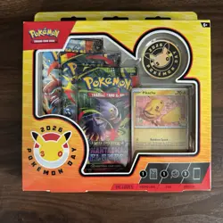 Pokemon Day 2026 Collection Box Pikachu 30th Anniversary Promo Factory Sealed - Image 1