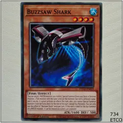 Buzzsaw Shark - ETCO-EN019 - Common 1st Edition Yugioh - Image 1