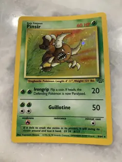 Pokemon Holo Card Bundle! Vaporeon-Pinsir-Ninetales-Base Set-Jungle Set! - Image 4