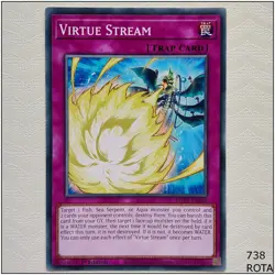 Virtue Stream - ROTA-EN068 - Common 1st Edition Yugioh - Image 1
