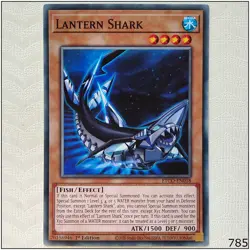 Lantern Shark - ETCO-EN018 - Common 1st Edition Yugioh - Image 1