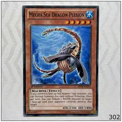 Mecha Sea Dragon Plesion - ABYR-EN033 - Common 1st Edition Yugioh - Image 1