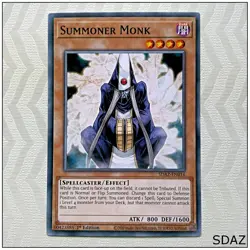 Summoner Monk - SDAZ-EN016 - Common 1st Edition Yugioh - Image 1