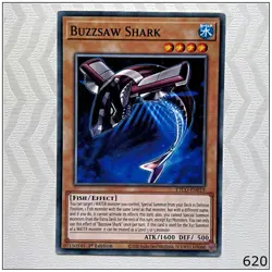 Buzzsaw Shark - ETCO-EN019 - Common 1st Edition Yugioh - Image 1