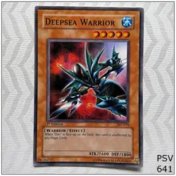 Deepsea Warrior - PSV-079 - Common 1st Edition Yugioh - Image 1