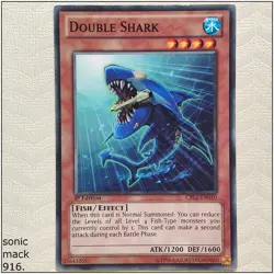 Double Shark - CBLZ-EN010 - Common 1st Edition Yugioh - Image 1