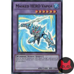 Yugioh Masked HERO Vapor GENF-EN095 Super Rare 1st Edition NM - Image 1