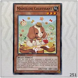 Madolche Cruffssant - ABYR-EN025 - Common 1st Edition Yugioh - Image 1
