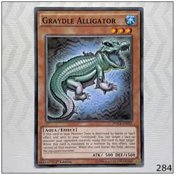 Graydle Alligator - DOCS-EN033 - Common 1st Edition Yugioh - Image 1