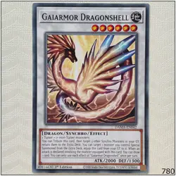 Gaiarmor Dragonshell - DAMA-EN042 - Common 1st Edition Yugioh - Image 1