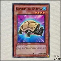 Reptilianne Gardna - ABPF-EN016 - Common 1st Edition Yugioh - Image 1