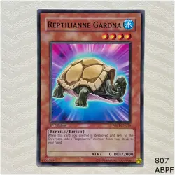 Reptilianne Gardna - ABPF-EN016 - Common 1st Edition Yugioh - Image 1