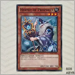 Hermit of Prophecy - ABYR-EN022 - Common 1st Edition Yugioh - Image 1