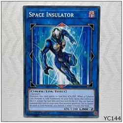 Space Insulator - FLOD-EN037 - Common 1st Edition Yugioh (A) (YC144) - Image 1