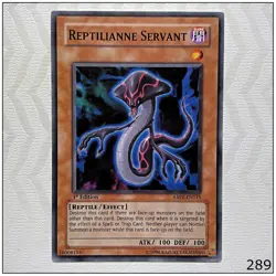 Reptilianne Servant - ABPF-EN015 - Common 1st Edition Yugioh - Image 1