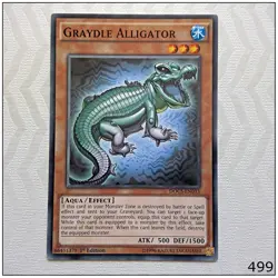 Graydle Alligator - DOCS-EN033 - Common 1st Edition Yugioh - Image 1