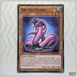Graydle Cobra - DOCS-EN034 - Common 1st Edition Yugioh - Image 1
