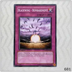 Blackwing - Bombardment - TSHD-EN065 - Common 1st Edition Yugioh - Image 1