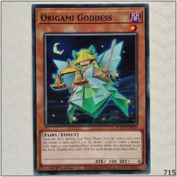 Origami Goddess - AGOV-EN027 - Common 1st Edition Yugioh - Image 1