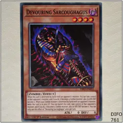 Devouring Sarcoughagus - DIFO-EN033 - Common 1st Edition Yugioh - Image 1