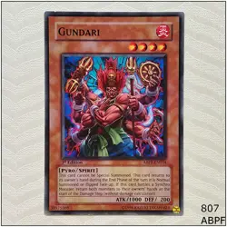 Gundari - ABPF-EN034 - Common 1st Edition Yugioh - Image 1