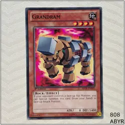 Grandram - ABYR-EN005 - Common 1st Edition Yugioh - Image 1