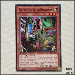 Electromagnetic Bagworm - ABYR-EN090 - Common 1st Edition Yugioh - Image 1