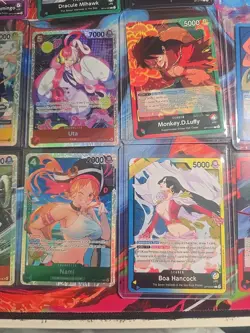 One Piece TCG SR And Leader Lot Of 20 Cards NM - Image 4
