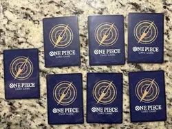 One Piece OP13 3rd Anniversary Treasure Pack Campaign Promo Set Of 7 - English - Image 2