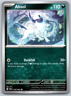 Absol - Shrouded Fable SFA 030/064 Pokemon Card NM - Image 1