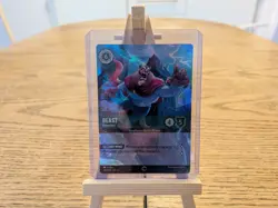 💎ENCHANTED CARD BEAST RELENTLESS DISNEY LORCANA RISE OF THE FLOODBORN 210/204 - Image 1