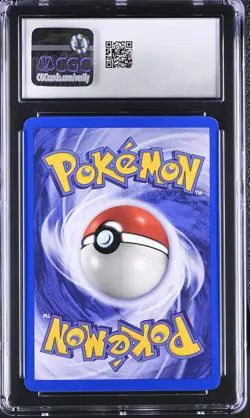CGC 8.5 Brock 2000 Gym Heroes 15/132 Holo SWIRL Pokemon Card - Image 2