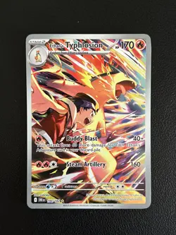 Pokemon Card Ethan's Typhlosion 190/182 Destined Rivals Illustration Rare - Image 1