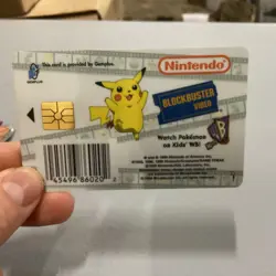 Nintendo Blockbuster Video Pokemon Snap Station Squirtle 1999 Collectible Card - Image 2