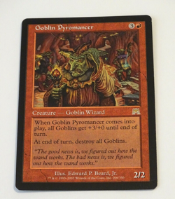 2X MTG Goblin Pyromancer Onslaught Magic The Gathering - Light Play - Image 2